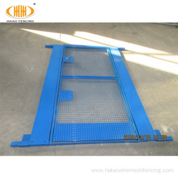 Welded Wire Mesh Type Flat Elevator Shaft Gate